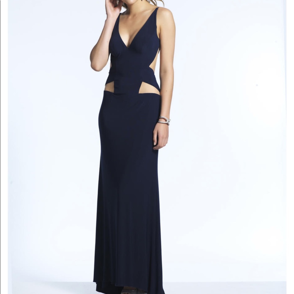 Navy formal/prom dress